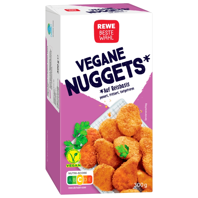 REWE Beste Wahl Vegane Nuggets 300g